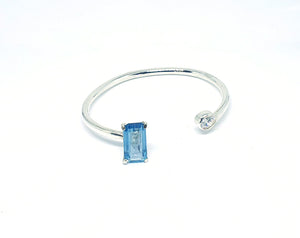 Aquamarina rectangular