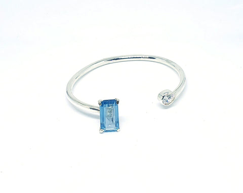 Aquamarina rectangular
