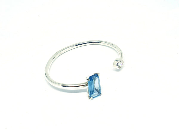 Aquamarina rectangular