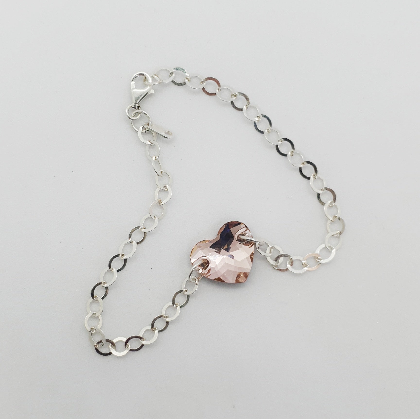 Pulsera corazón cristal Swarovski