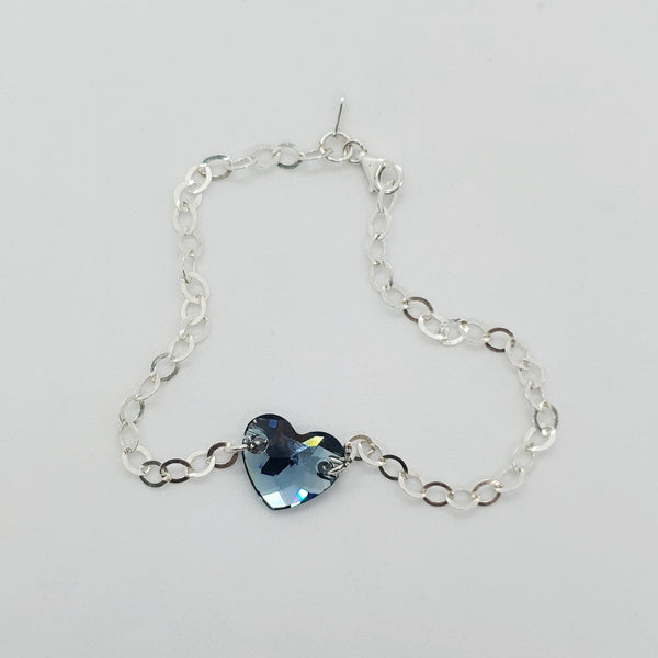 Pulsera corazón cristal Swarovski