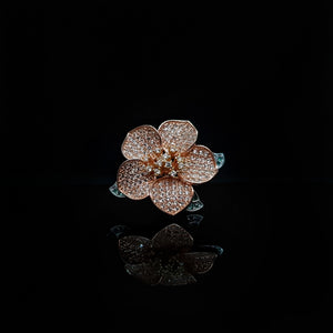 Anillo Flor Rosada