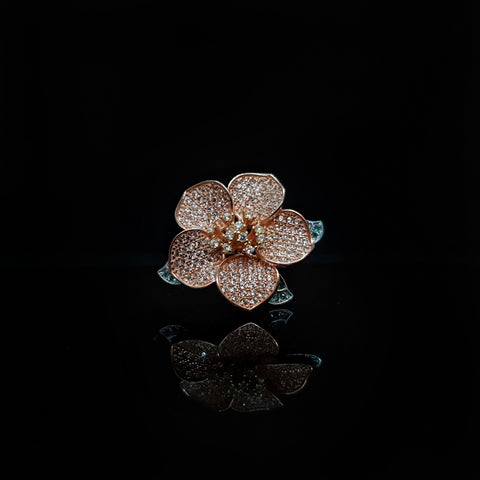 Anillo Flor Rosada
