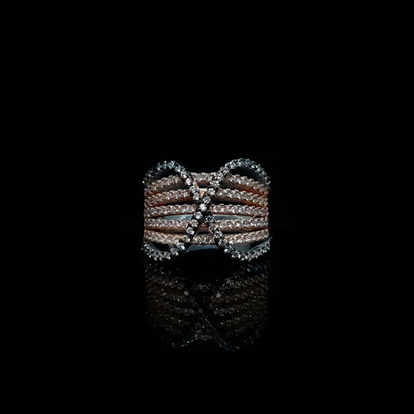 Anillo Líneas y Cruz
