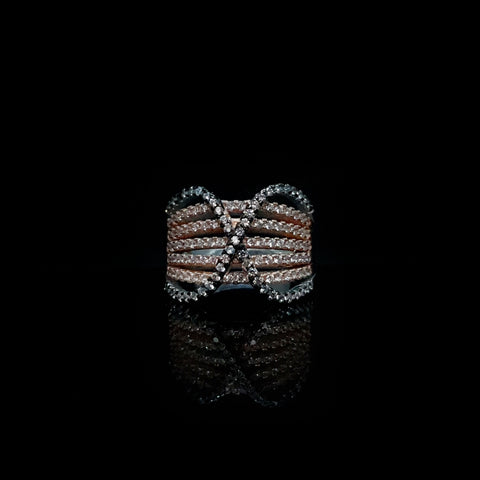 Anillo Líneas y Cruz
