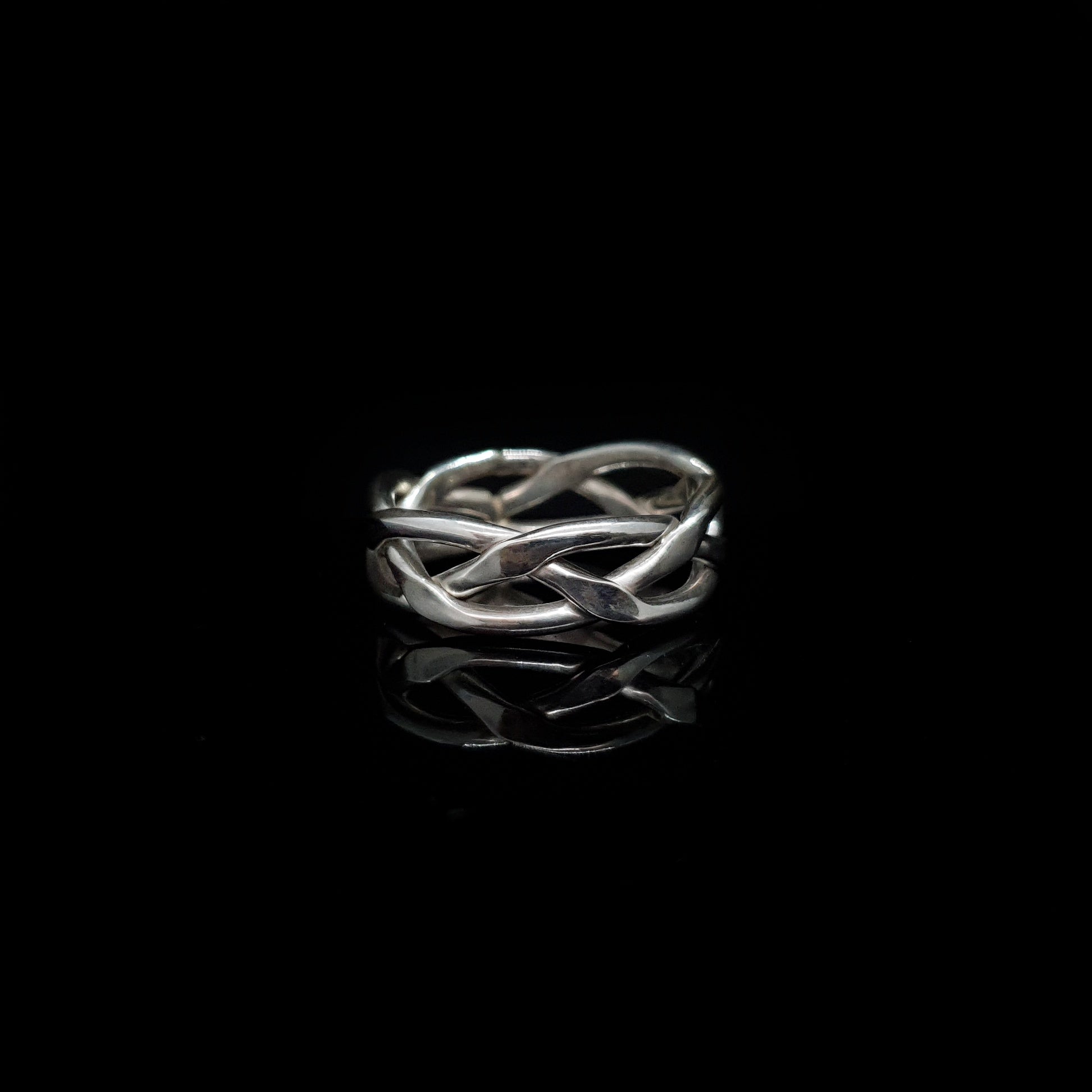 Anillo Tejido Grueso