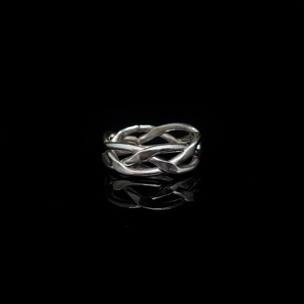 Anillo Tejido Grueso
