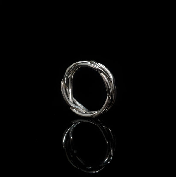 Anillo Tejido Grueso