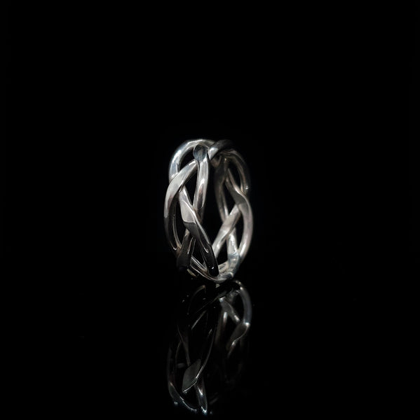 Anillo Tejido Grueso