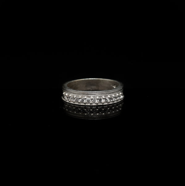Anillo Caballero Circonias