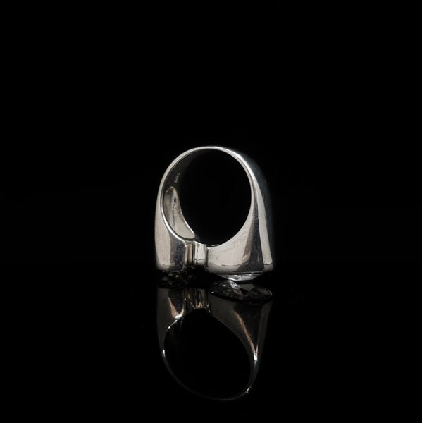 Anillo Óvalo y Circonias