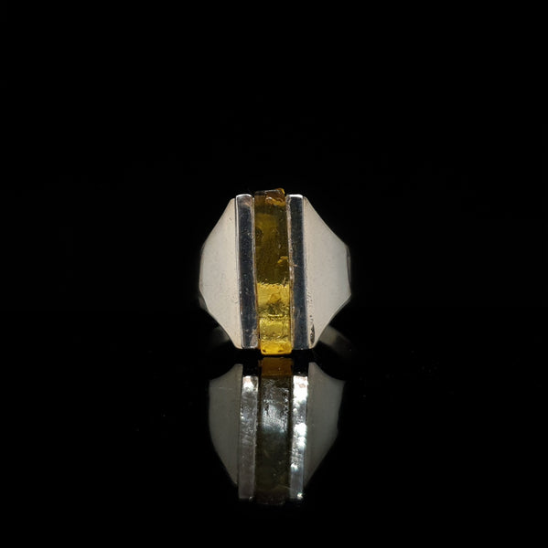 Anillo Línea Ámbar