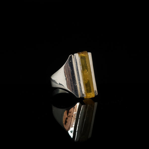 Anillo Línea Ámbar