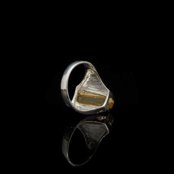 Anillo Línea Ámbar