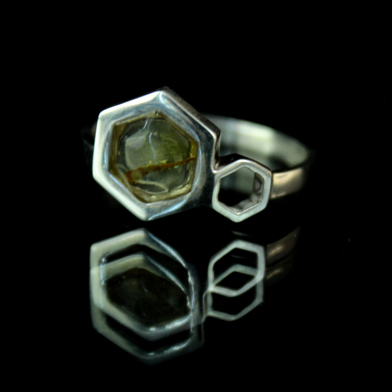 Anillo Miel Ámbar