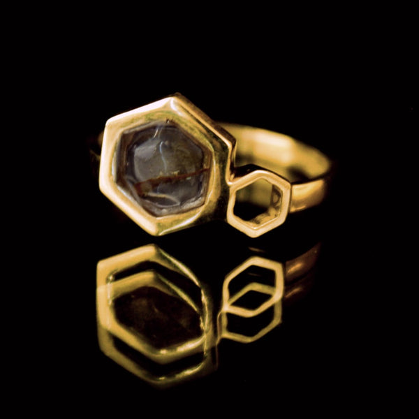 Anillo Miel Ámbar